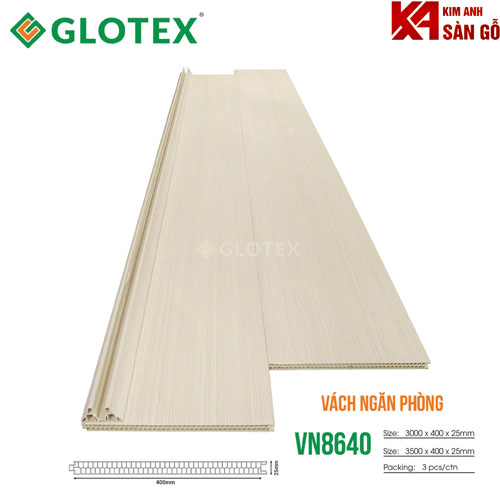 Vách Ngăn Nhựa 2 Mặt Glotex VN-8640